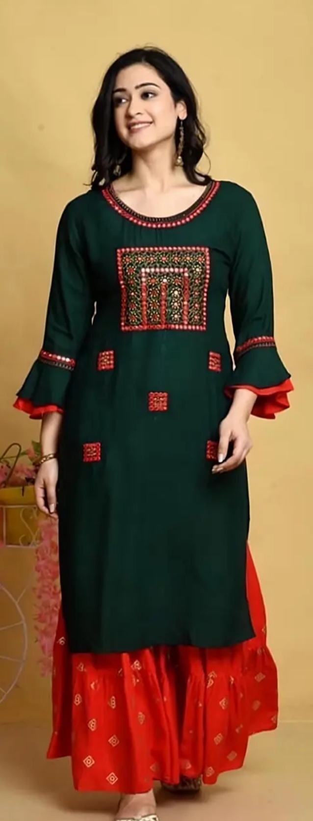 Kurta with Dupatta and Bottomwear JME 12 - Image 3
