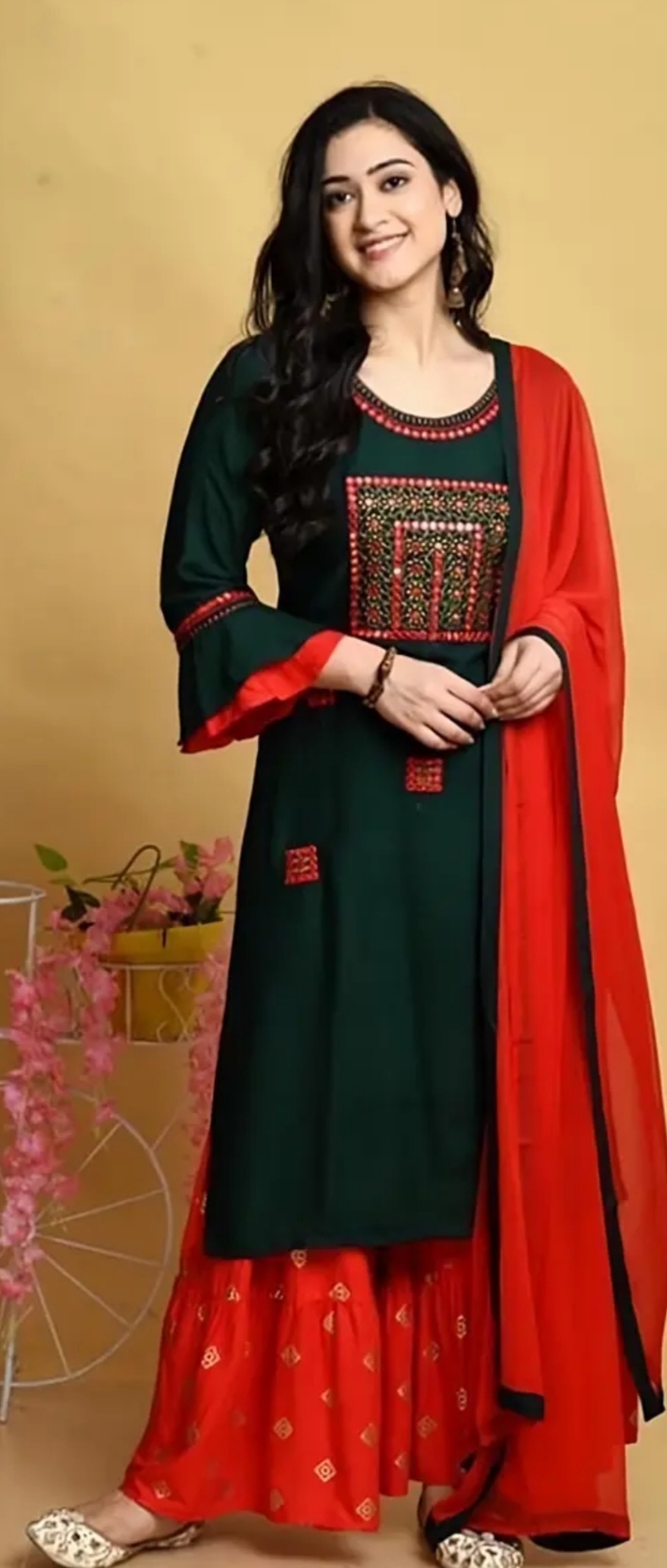 Kurta with Dupatta and Bottomwear JME 12 - Image 4
