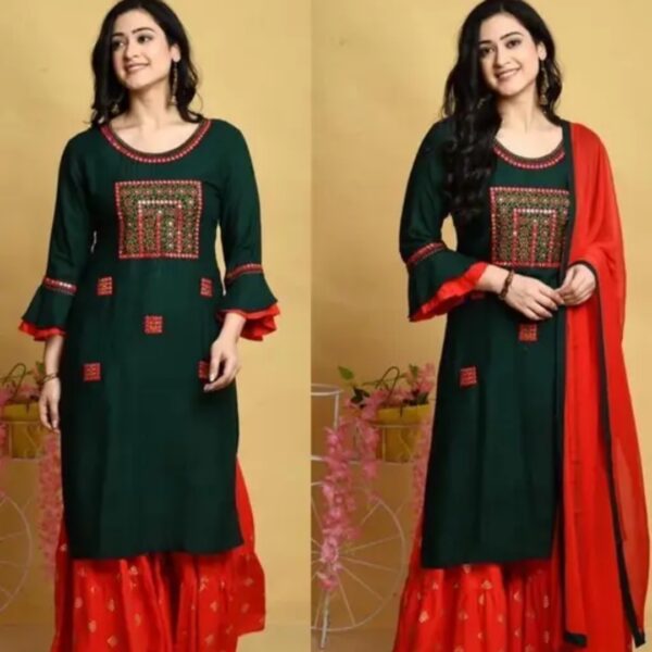 Kurta with Dupatta and Bottomwear JME 12