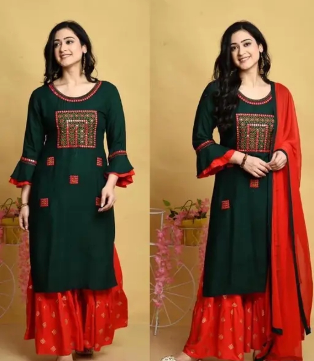 Kurta with Dupatta and Bottomwear JME 12